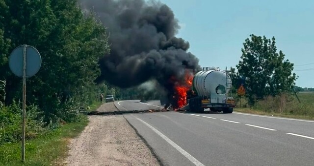 На трассе Одесса — Рени россияне атаковали грузовик