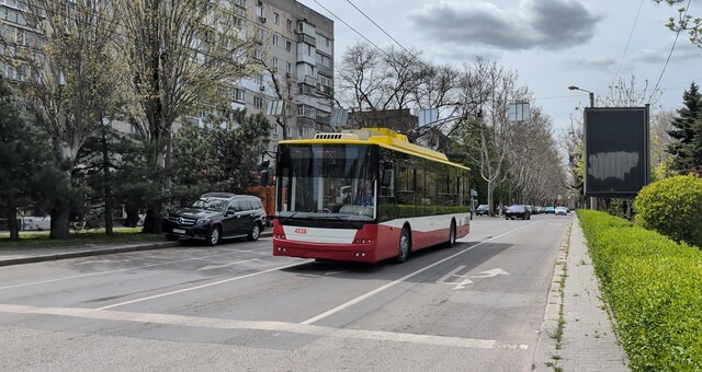 В Одессе временно ограничено движение электротранспорта